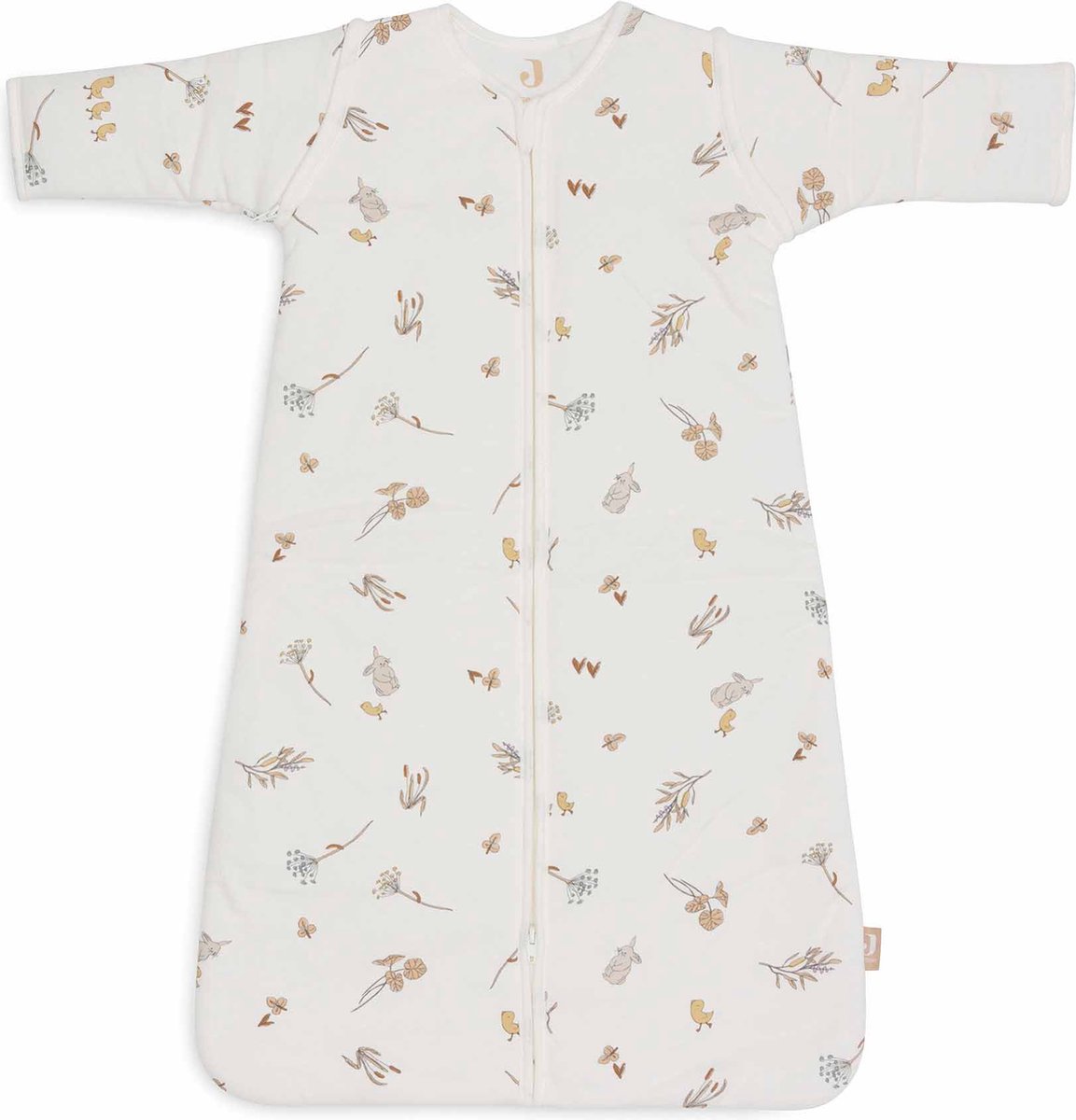 baby,  slaapzak,  babykleding,  bloemendessin,  rits