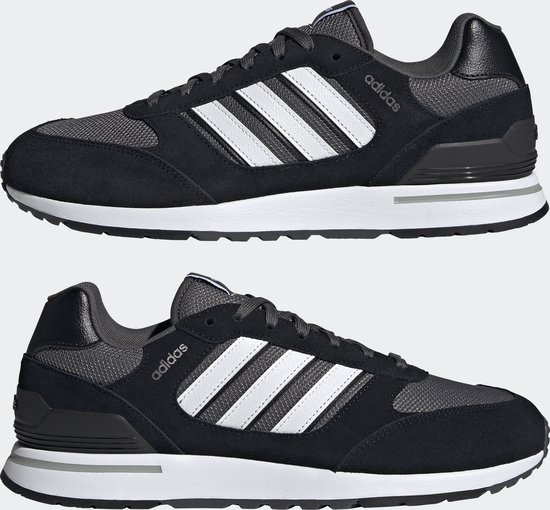 adidas Sportswear Run 80s - maat 43 1/3- Schoenen - Unisex - Zwart
