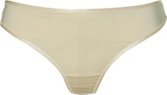 Sapph Madison thong Dames Onderbroek - champagne - Maat XL