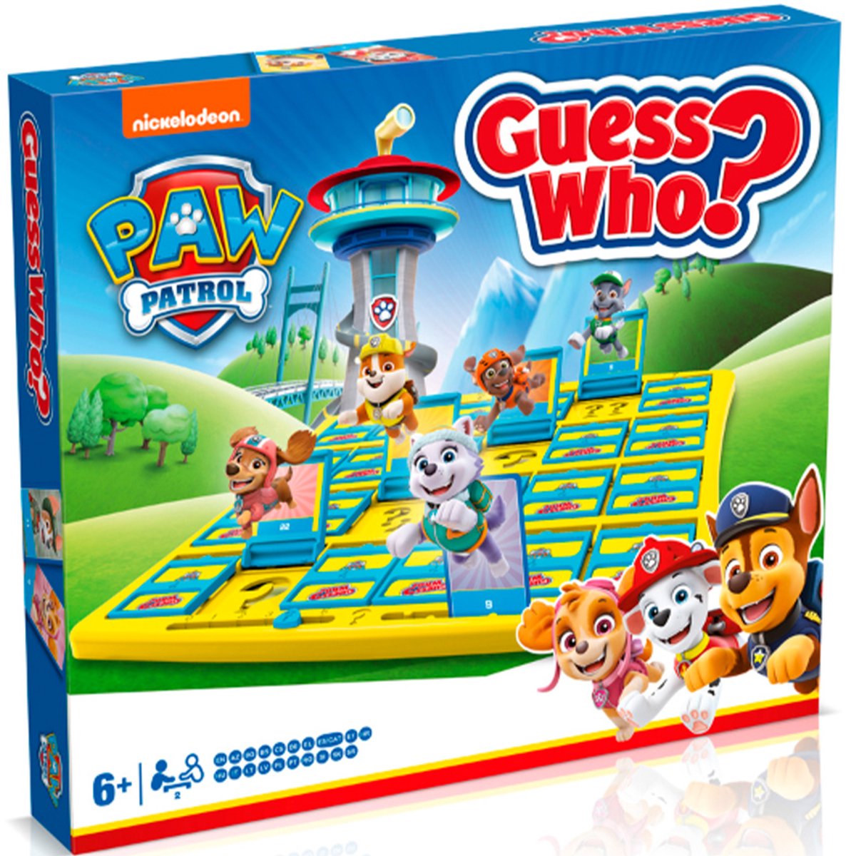 spel, bordspel, Paw Patrol, Guess Who, speeltijd