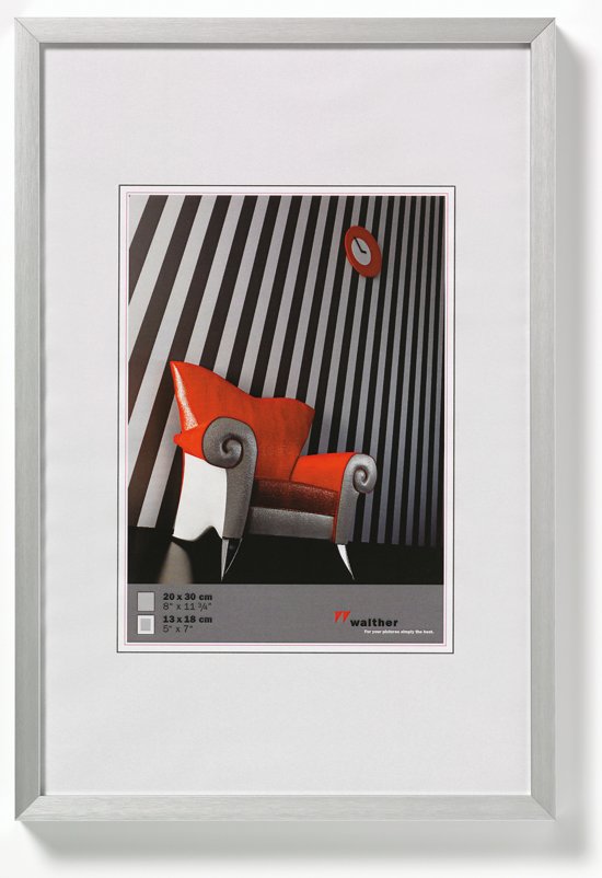 Walther Chair - Fotolijst - Fotomaat 10x15 cm - Zilver