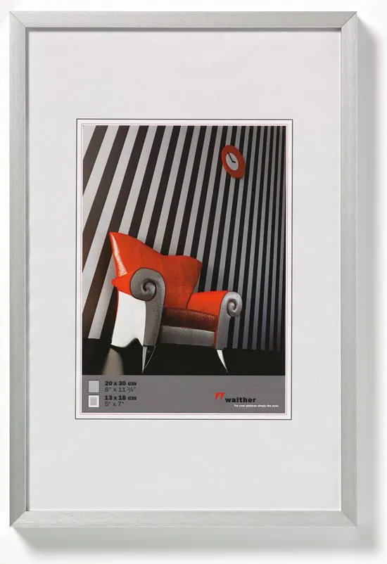 Walther Chair - Fotolijst - Fotomaat 10x15 cm - Zilver
