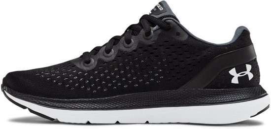 Under Armour W Charged Impulse Dames Hardloopschoenen - Wit/Zwart - Maat 40
