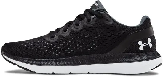 Under Armour W Charged Impulse Dames Hardloopschoenen - Wit/Zwart - Maat 40