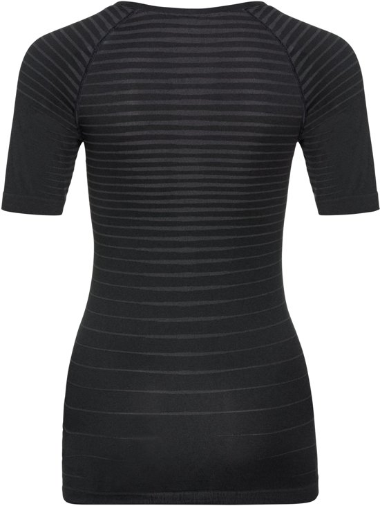 Odlo - maat S - Bl Top Crew Neck S/S Performance Light Dames Sportshirt - Black 