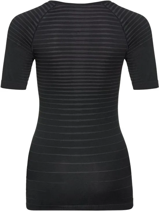 Odlo - maat S - Bl Top Crew Neck S/S Performance Light Dames Sportshirt - Black