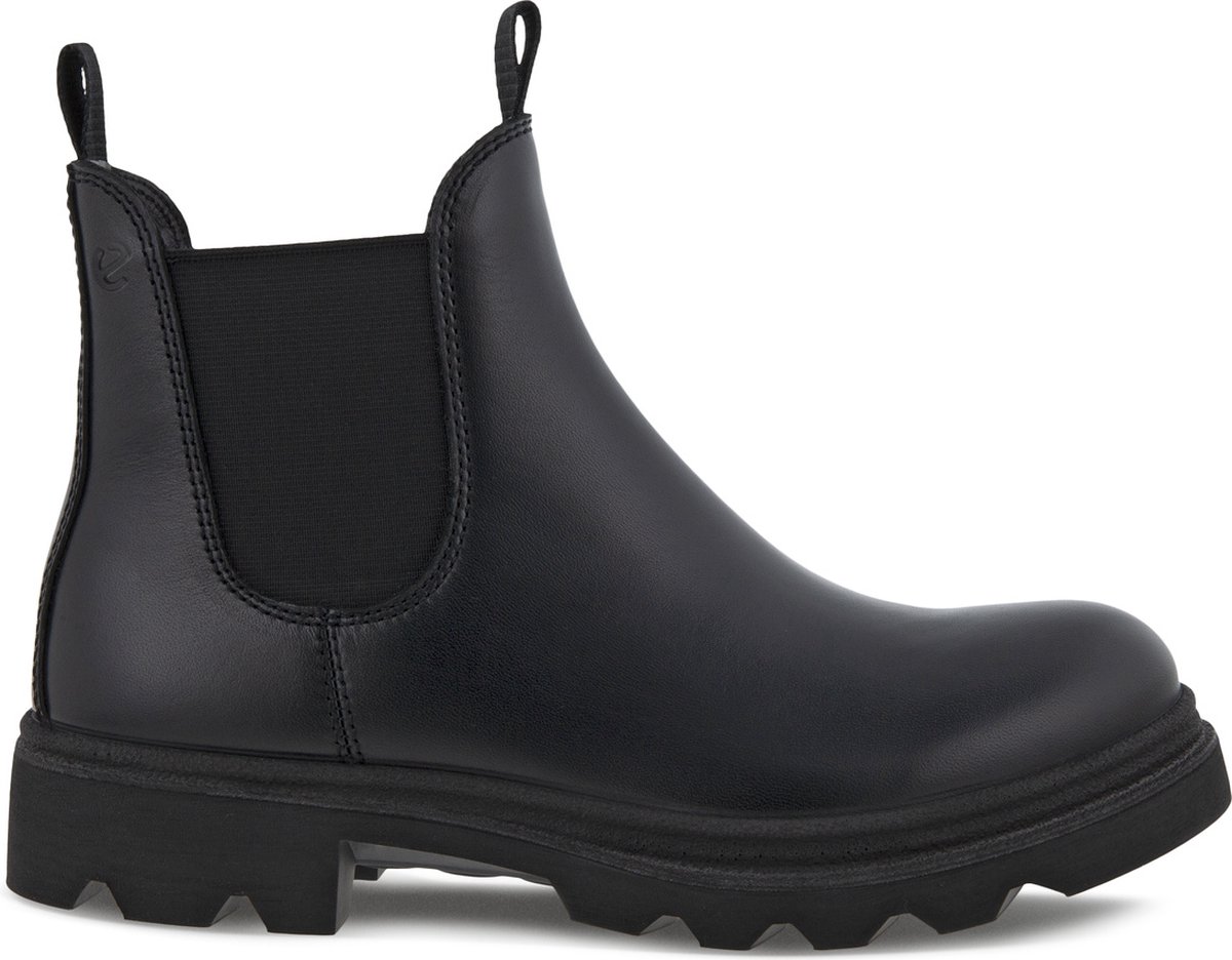 Chelsea, Boot, Ankle, Leather, Black