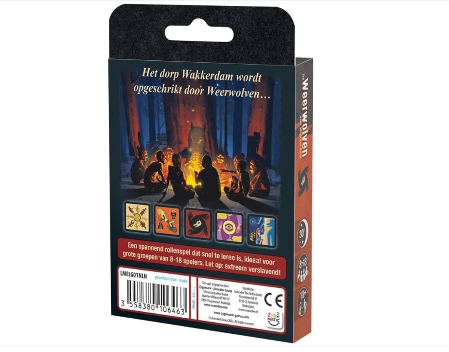 De Weerwolven van Wakkerdam - basisspel - Kaartspel