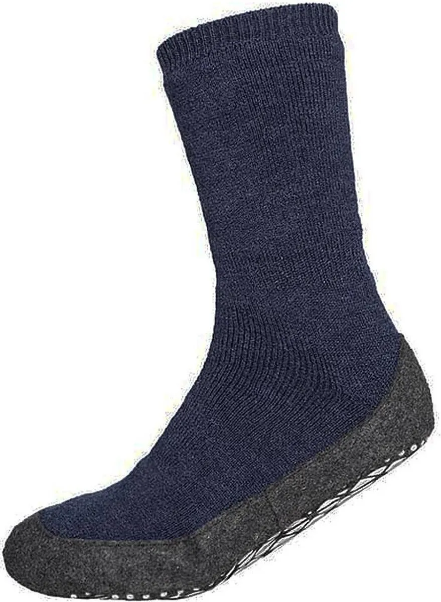 FALKE Cosyshoe Heren Pantoffels - Blauw - Maat 37-38