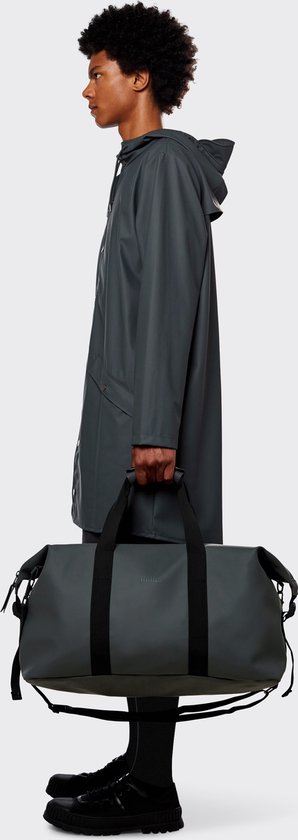 Rains-Weekendtas-37-liter-Slate-dgmoutlet-nl-sale-aanbieding-korting123 Rains Weekendtas 37 liter - Slate