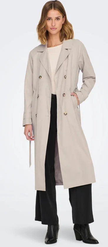 Jacqueline de Yong  MAAT S Jas Jdypanther Oversize Trenchcoat Otw 15281785 Chateau Gray Dames