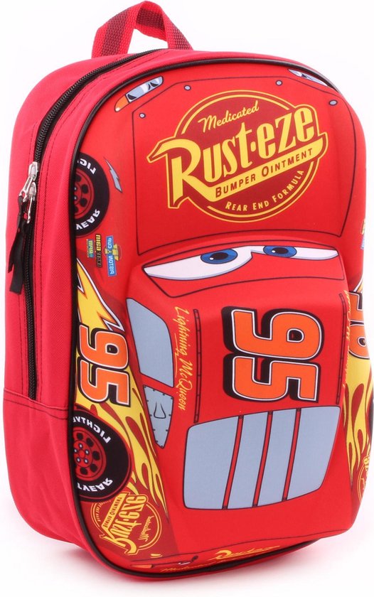 Disney Cars 3 Piston Cup Champion 3D Kinderrugzak - Rood