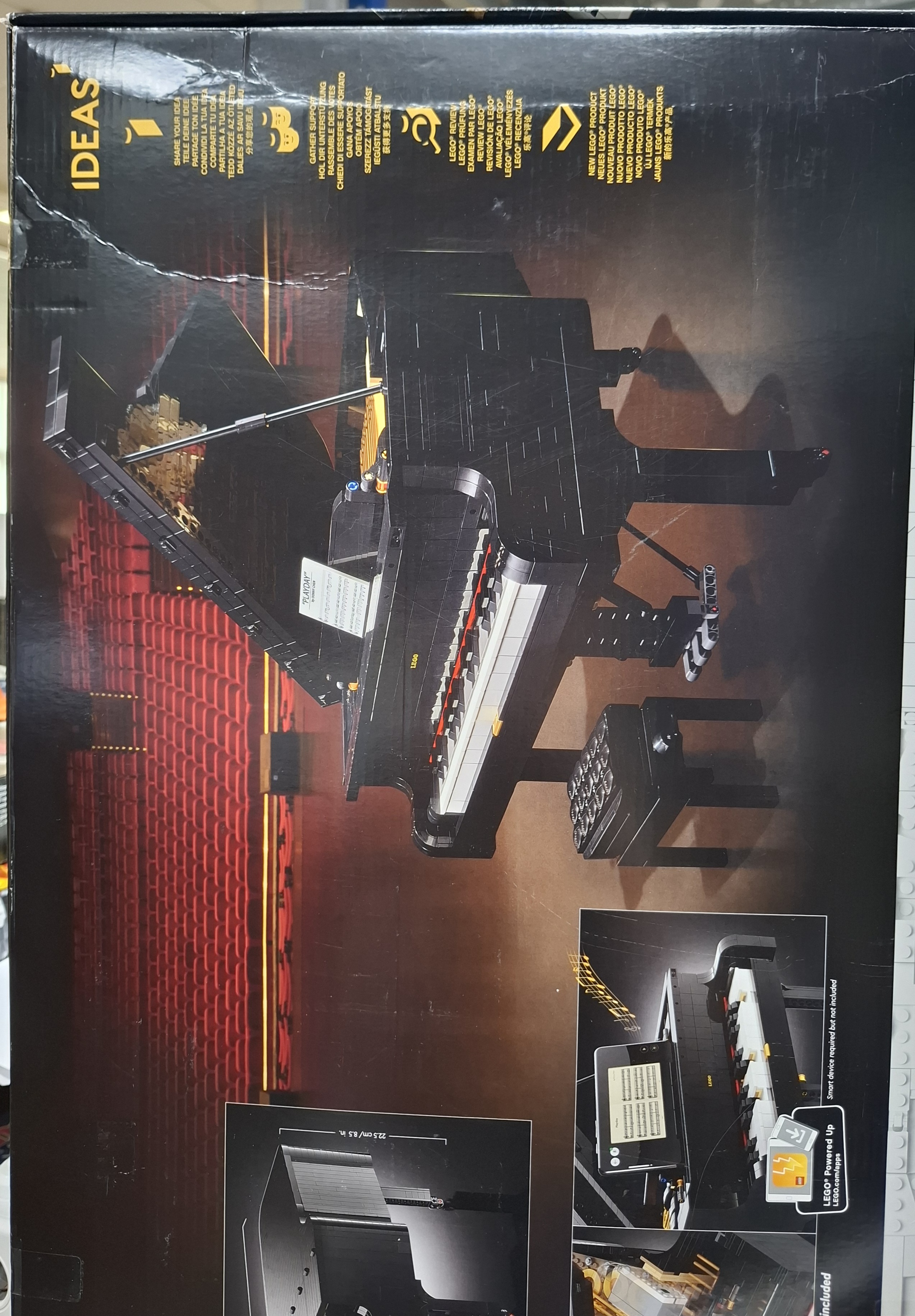 LEGO Ideas Vleugelpiano - 21323