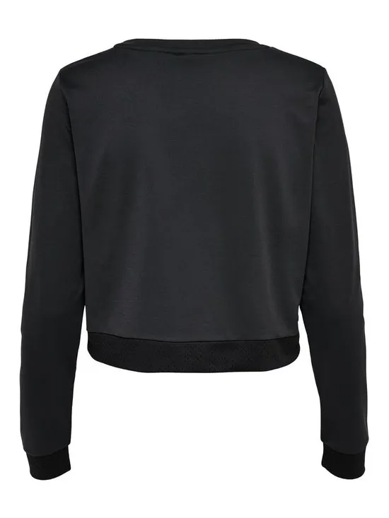 Only Play Ador Short Sweatshirt - Zwart - Maat L