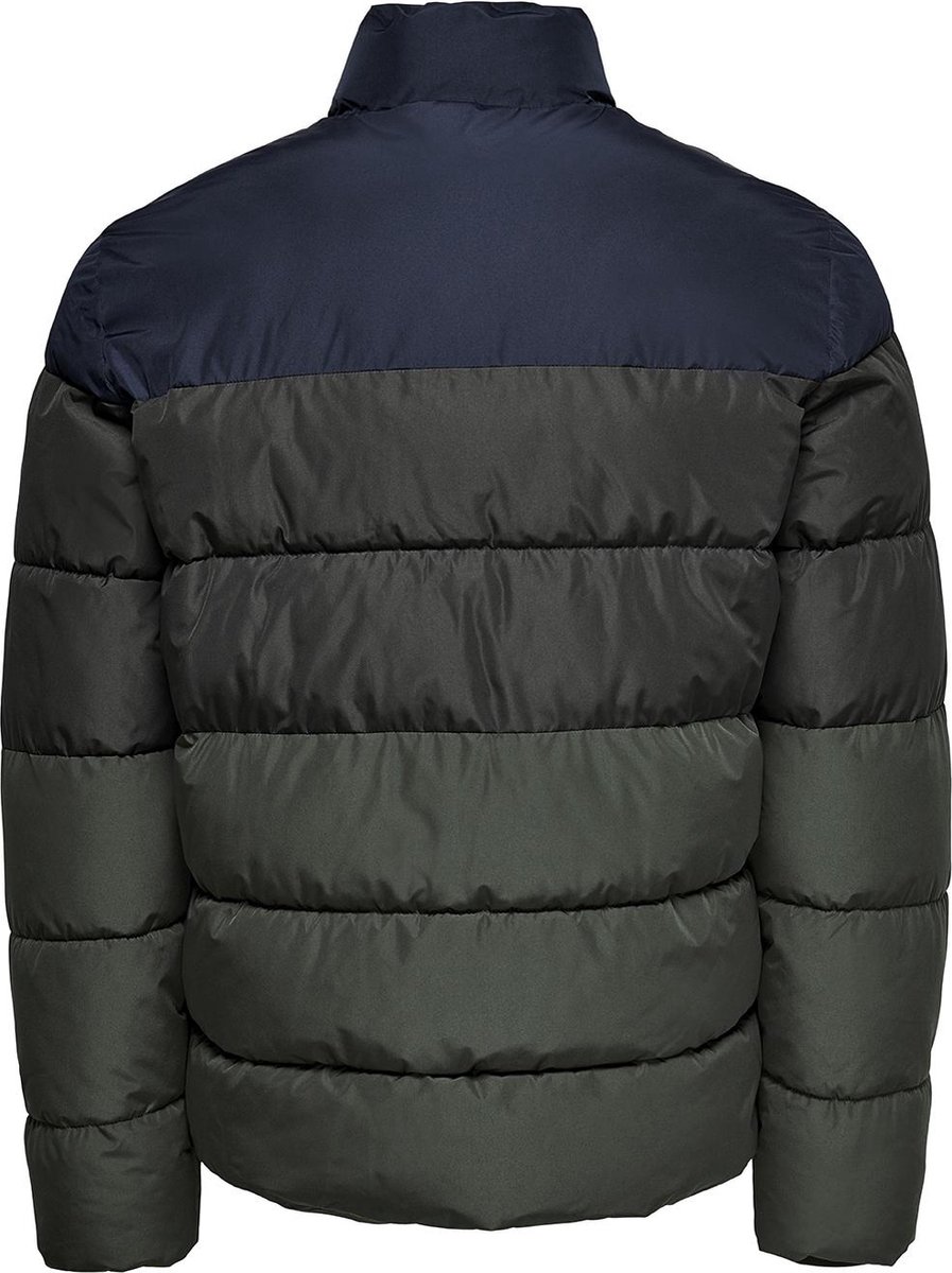 ONLY & SONS - Maat M - ONSMELVIN LIFE QUILTED JACKET OTW VD Heren Jas
