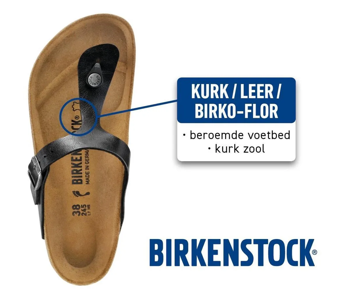 Birkenstock Cameron Chunky Damasko Black narrow Chunky Damasko - 39