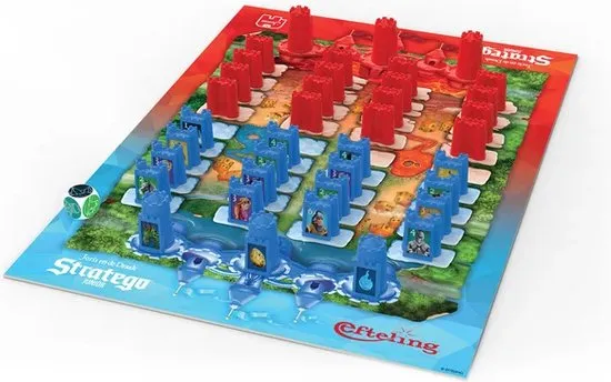strategie, bordspel, speelstukken, rode figuren, blauwe figuren