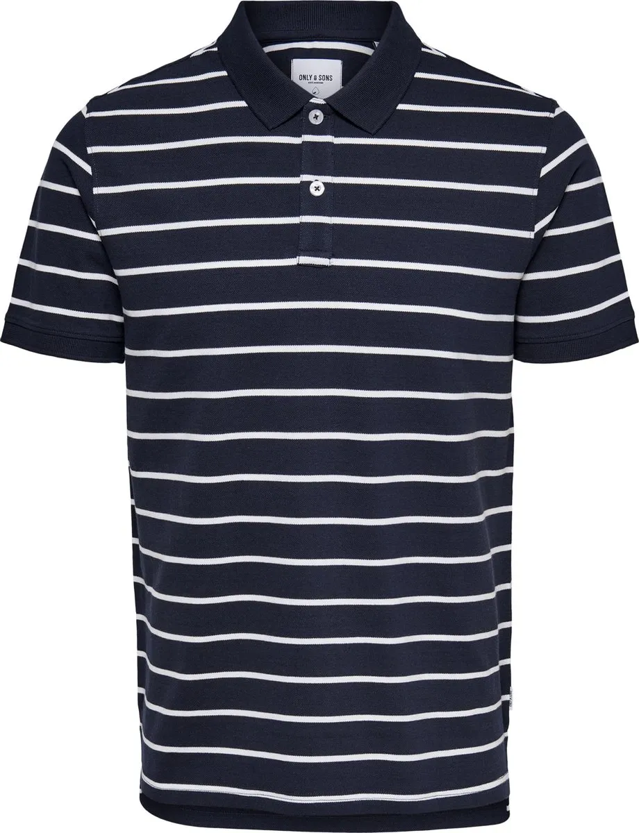 ONLY & SONS - Maat XS - ONSCOOPER LIFE REG SS POLO NOOS Heren Polo