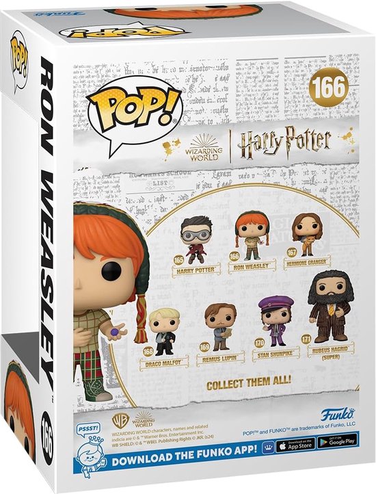 Funko Pop #166 Ron met Candy - Harry Potter Figuur - 9cm