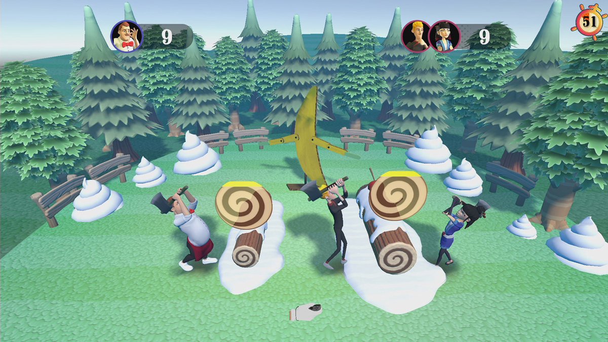 game, arcade, slakken, bos, sneeuw