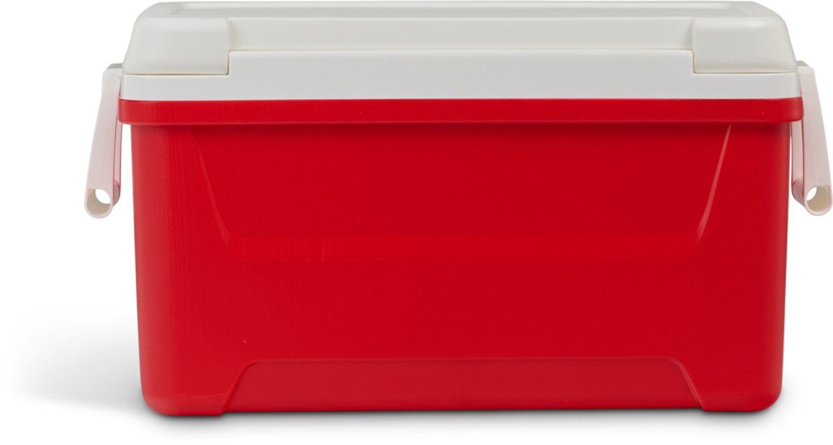 koelbox, koeler, rood, isolatie, draaggreep