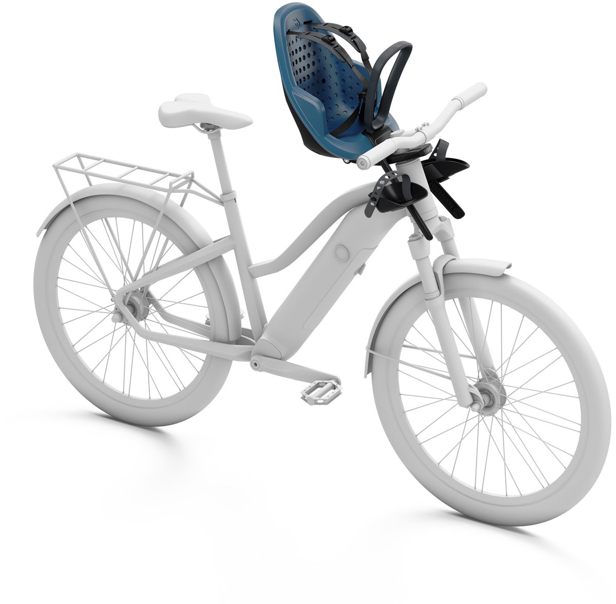 Thule Yepp 2 mini - fietsstoeltje - voorzitje - Majolica Blue