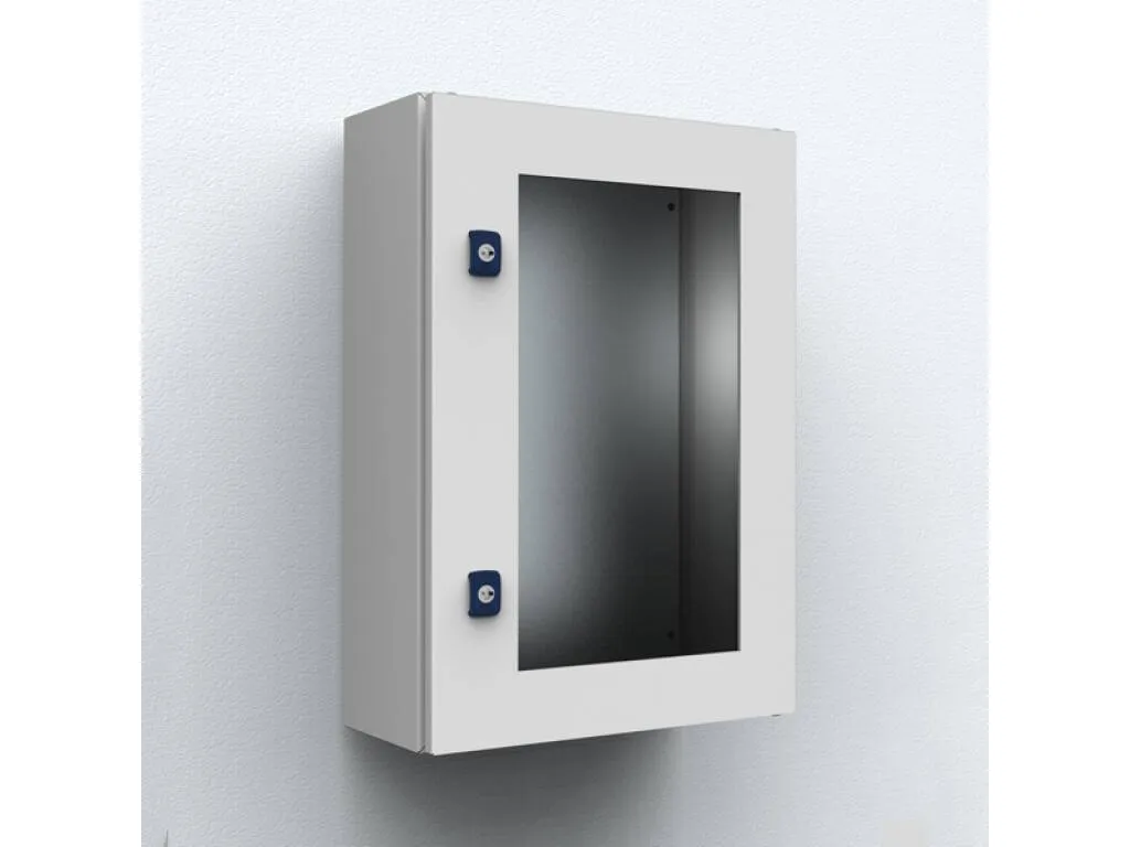 Eldon Zichtdeur deur kast/lessenaar beschermdeur H600MM B400MM staal grijs - ADT06040R5
