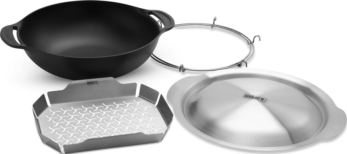 Weber Crafted wok&steamer