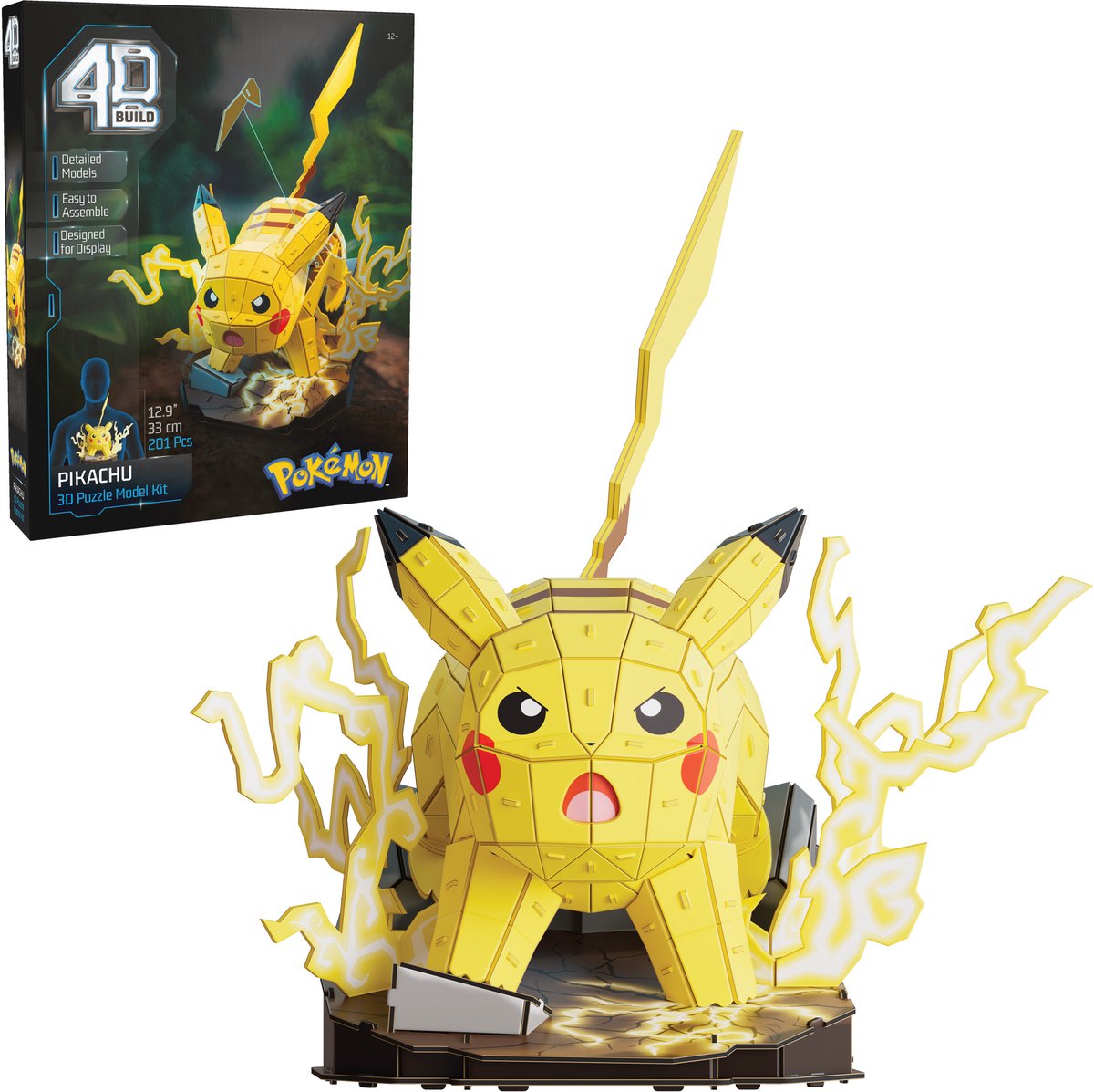 pikachu, lego, 3D-puzzel, model-kit, elektrisch-type