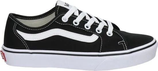 Vans Filmore Decon Canvas - Maat 43 - Heren Sneakers - Black/White