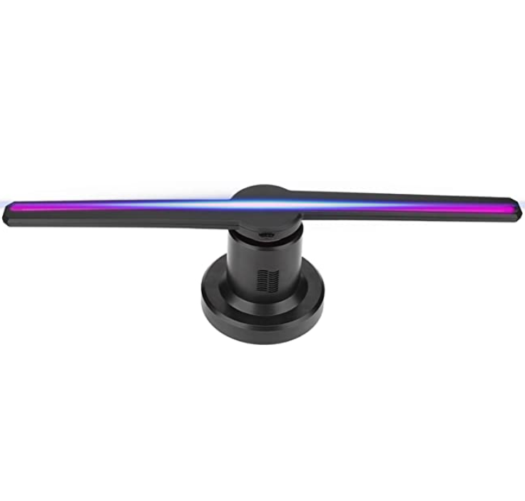 3D hologram projector 3D reclame display ventilator met 512 * 224 resolutie 224 LED kralen, 3D blote