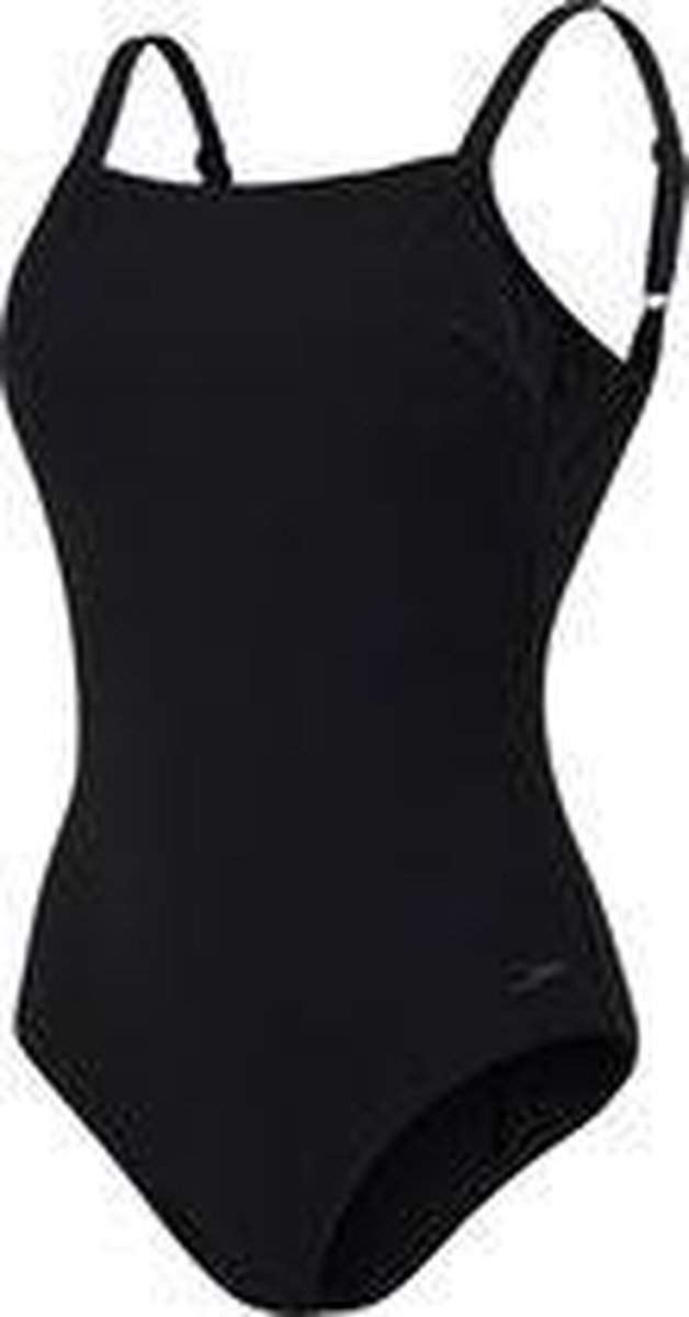 badpak, zwart, spaghetti-bandjes, one-piece, kleding