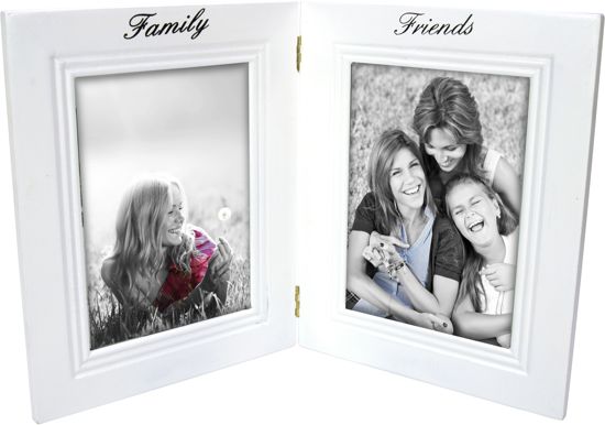 Gusta duo-fotolijst 'Family &amp; Friends'Wit
