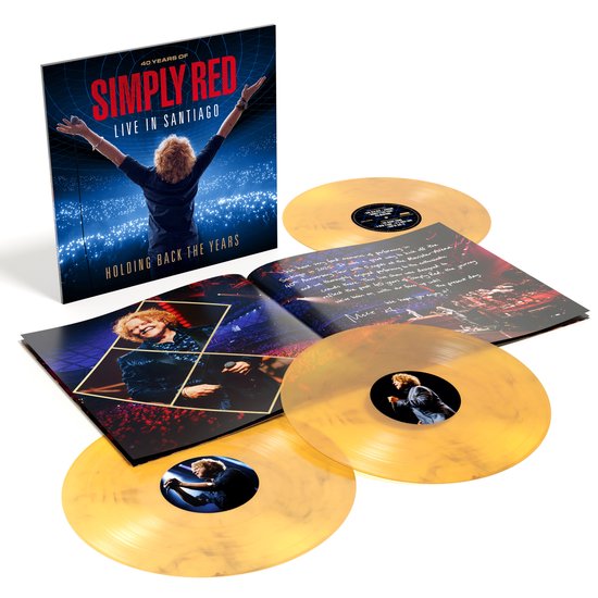 Simply Red - Holding Back the Years: Live in Santiago - Coloured Vinyl