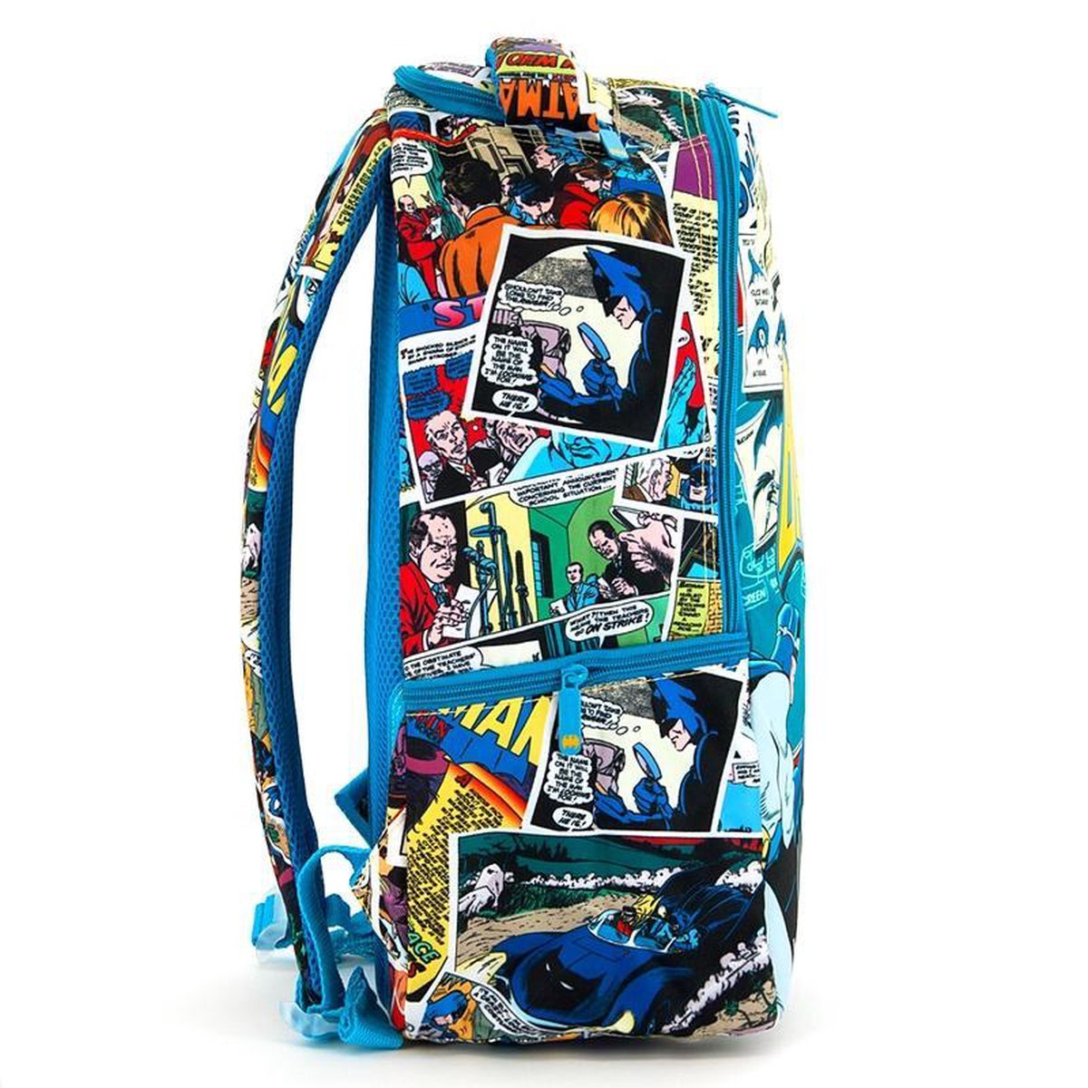 Batman Rugzak Blauw / Geel