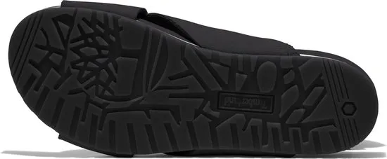 Timberland - maat 38 - Malibu Waves Basic X Strap Dames Sandalen - Jet Black