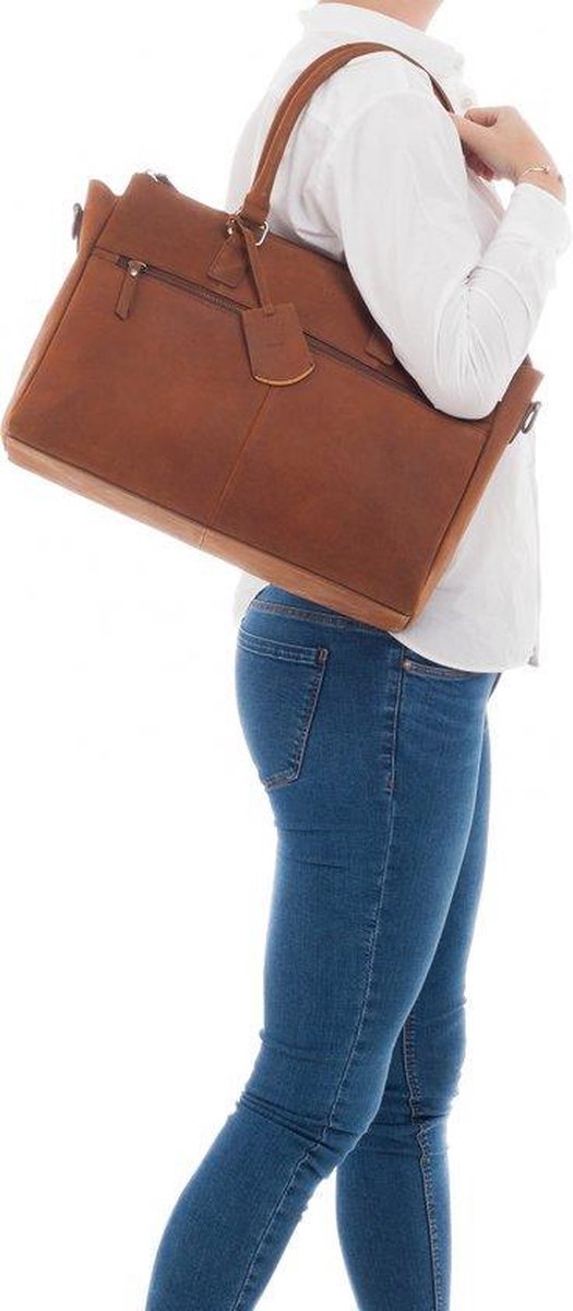 BURKELY On The Move Laptopbag 15,6'' Zipper Inclusief Powerbank
