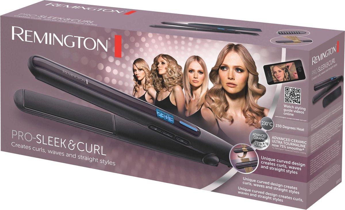 Remington PRO-Sleek & Curl S6505 - Stijltang