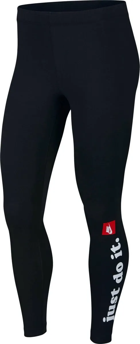 legging, leggings, zwart, stretch, graphic-strap
