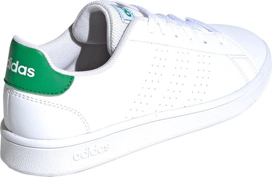 adidas Advantage - Maat 30 - Jongens Sneakers - White/Green/Grey Two