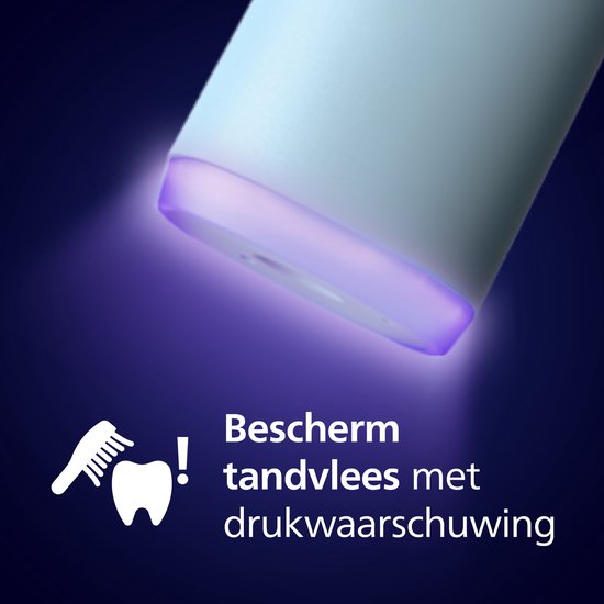 Philips Sonicare 6100 series - Elektrische Tandenborstel – Lichtblauw - Sensitive opzetborstel – Rei