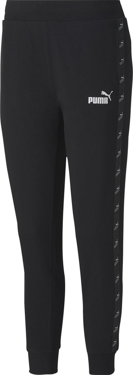 broek, sportbroek, joggingbroek, puma, zwarte broek