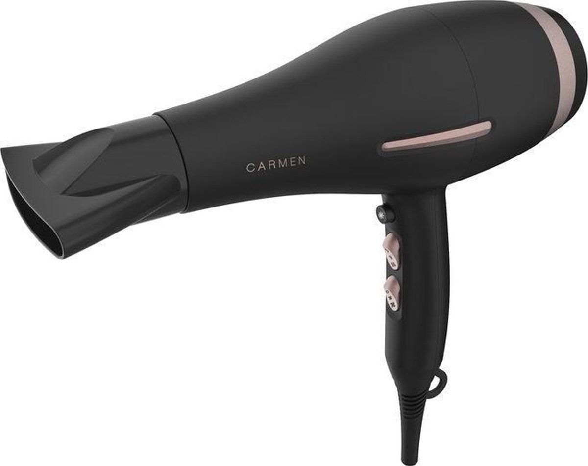 Carmen AC5210 - Föhn - 2300 watt - Zwart/Roségoud