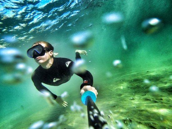 UKPro Pole 8 voor GoPro Action cam's - blauw