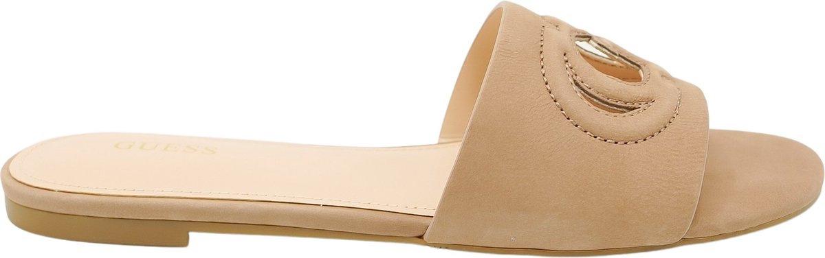 slipper, sandalen, open-toe, peep-toe, sandalen met band