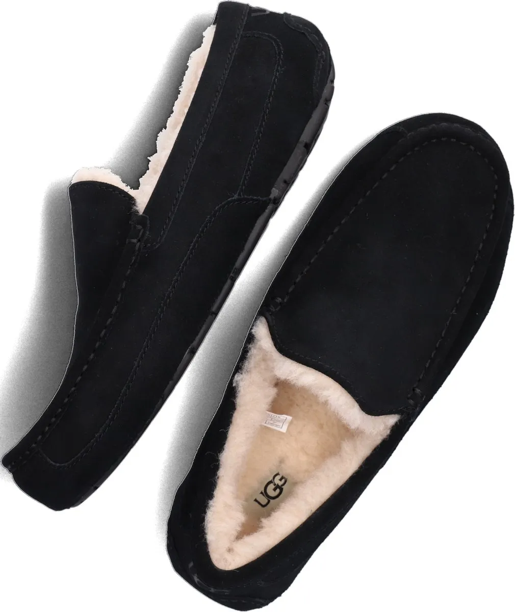 UGG - Maat 44 - Ascot Heren Sloffen - Black