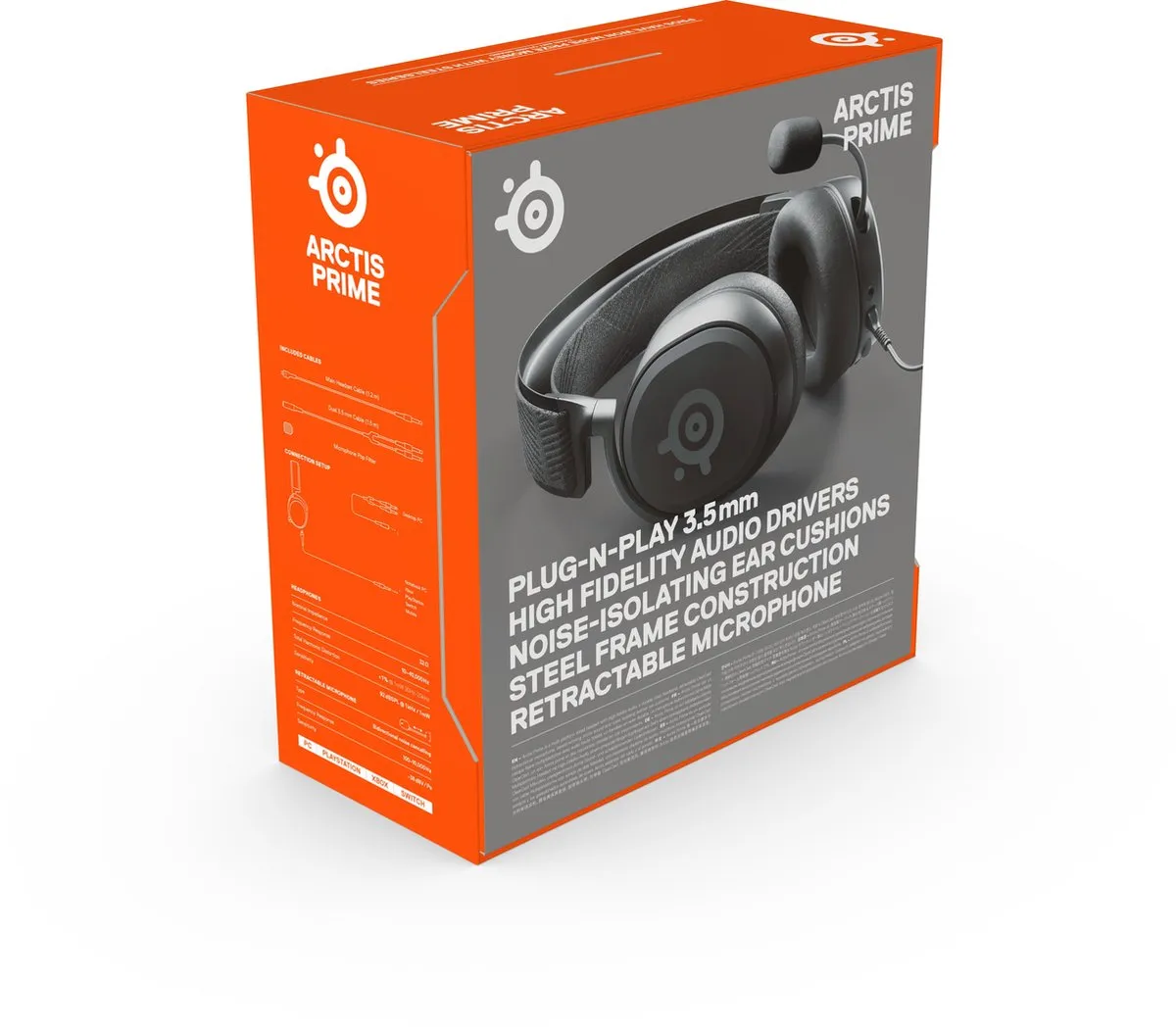 SteelSeries Arctis Prime Game Headset - PC, PlayStation, Xbox & Switch