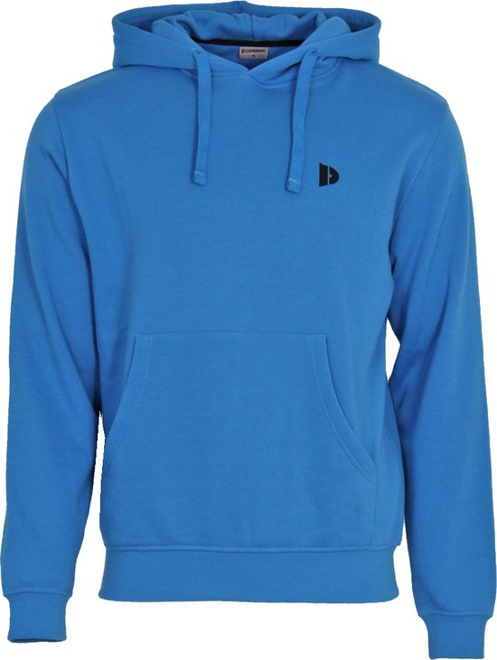 Donnay Maat XXL - Fleece sweater met capuchon (Sem) - Sporttrui - Heren - True blue (335)
