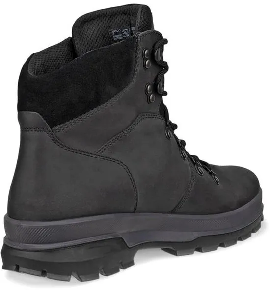 rugged boot, ankle boot, black boot, lederlook, lug sole