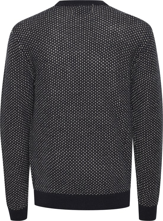Casual Friday - Maat S - Karl structured crew neck knit Heren Trui